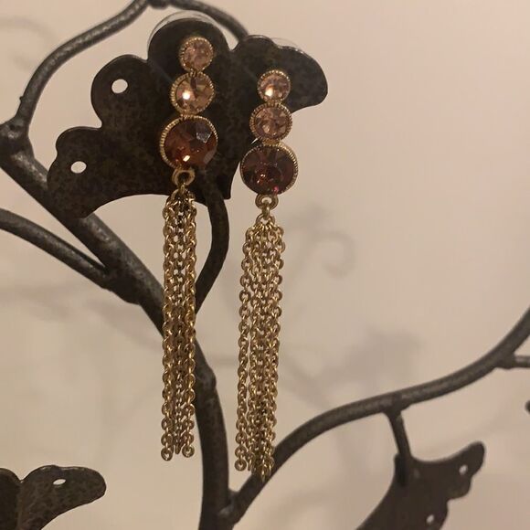 Stone drop earring  - Picture 2 of 5